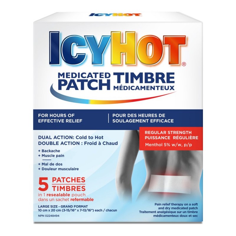 Icy Hot Medicated Patches - Large - 5's