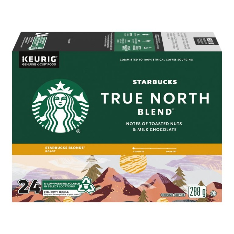 Starbucks K-Cup Coffee - True North Blend - 24s