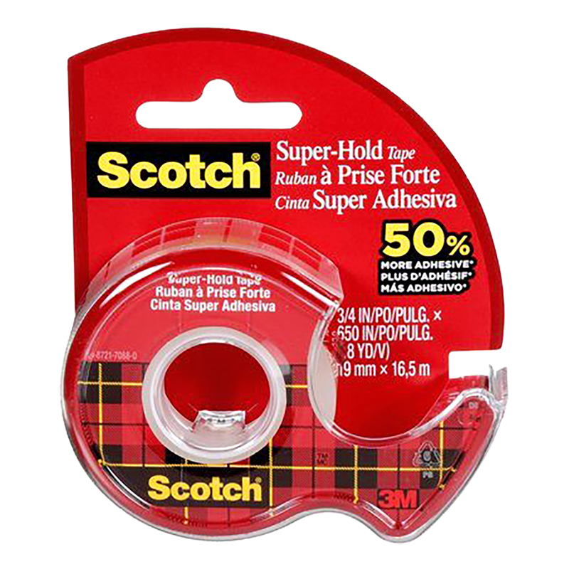 3M Scotch Super Hold Tape - 19 mm x 16.5 m