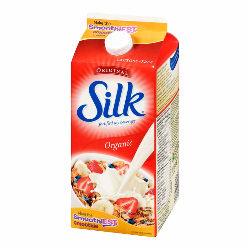 Silk Organic Soy Beverage - Original - 1.89L
