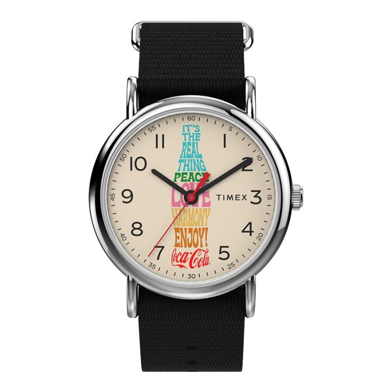 Timex Weekender Watch - Coca-Cola/Black - TW2V29800OF