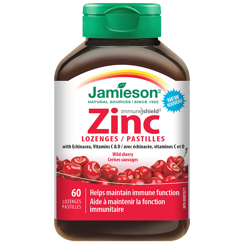 Jamieson Immune Shield Zinc Lozenges - 60s