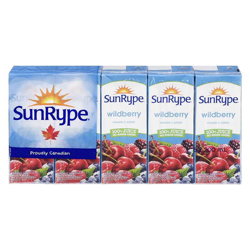 SunRype Juice - Wildberry - 5x200ml