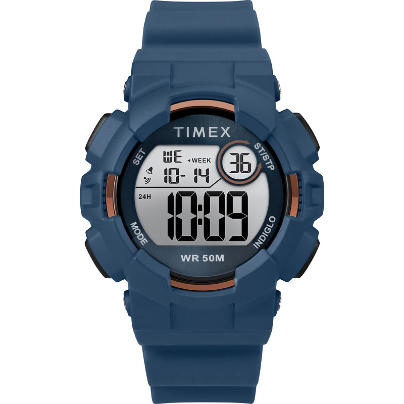 Timex Mako DGTL Digital Watch - Blue - TW5M23500G