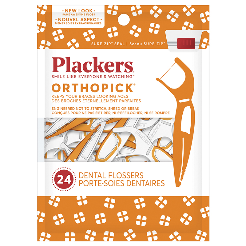 Plackers OrthoPick Flossers - 24s