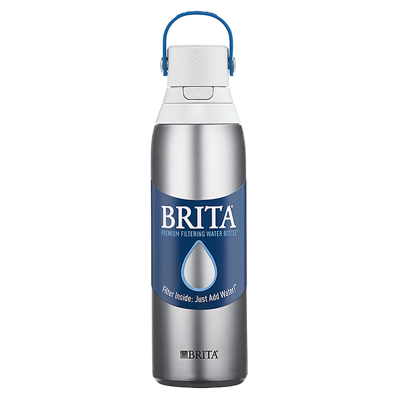 Brita Water Filter Bottle - Stainless Steel - 591ml