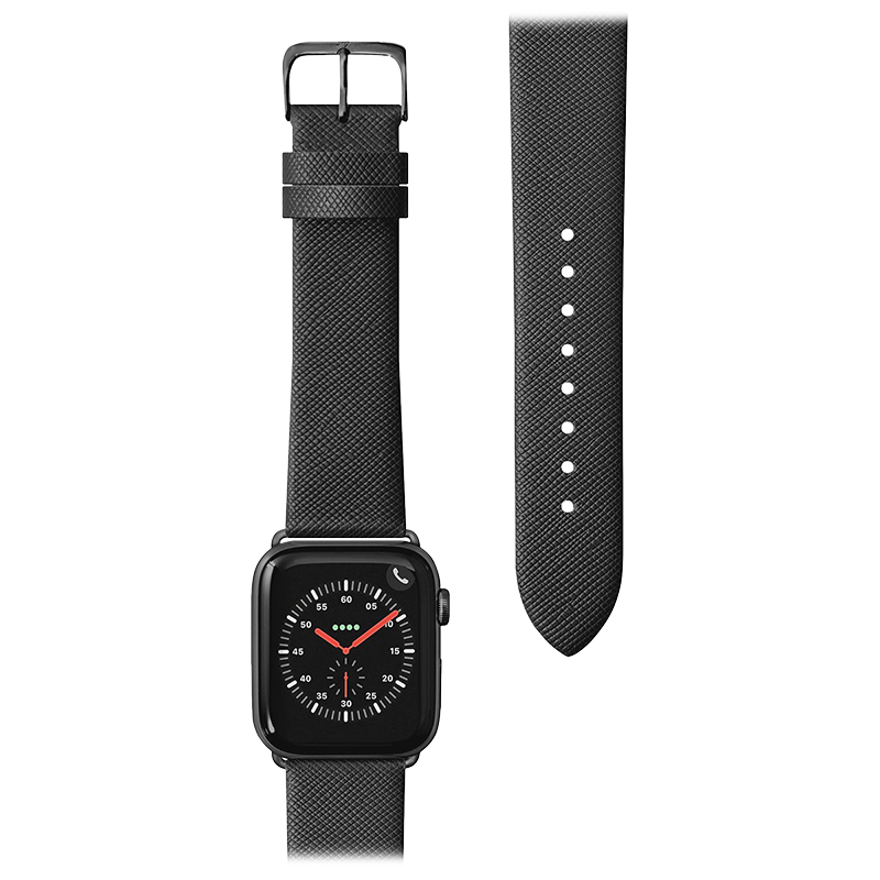 Laut PRESTIGE Watch Strap for Apple Watch - 42/44mm - Black - LAWLPREBK