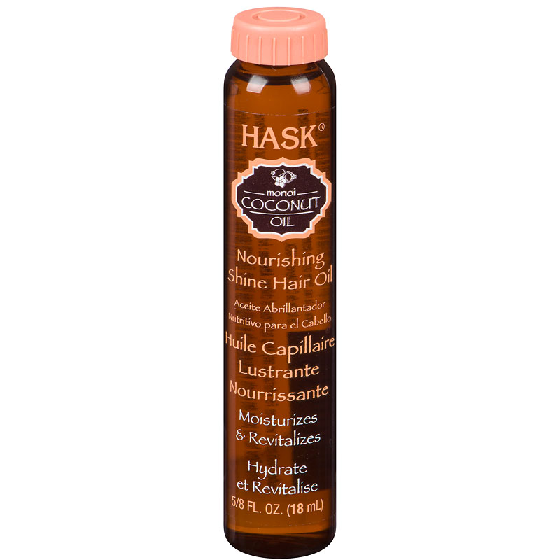 Hask Monoi Coconut Oil Nourishing Shine Oil - 18ml