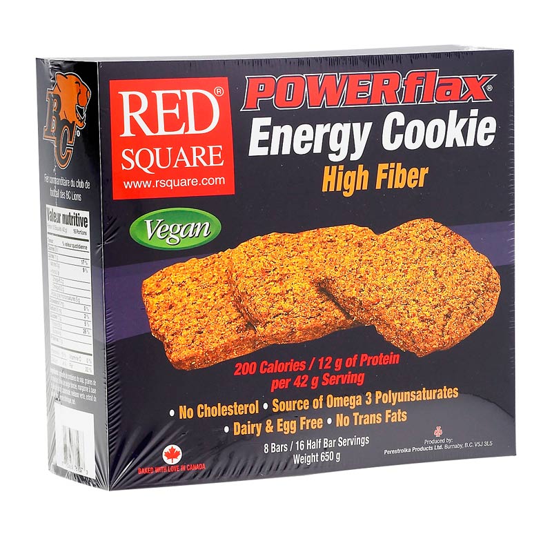 Red Square Powerflax Energy Cookie - 8 pack - 650g