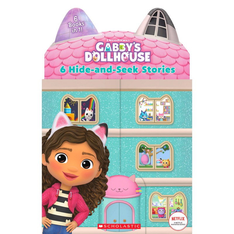 Gabby's Dollhouse Hide-and-Seek Stories Book