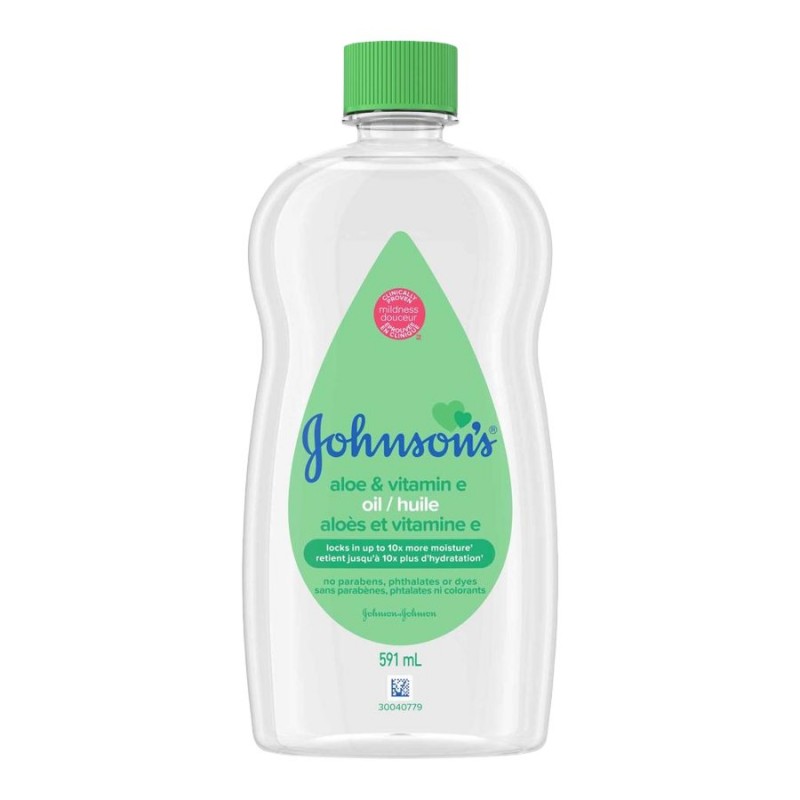 Johnson's Aloe & Vitamin E Oil - 591ml