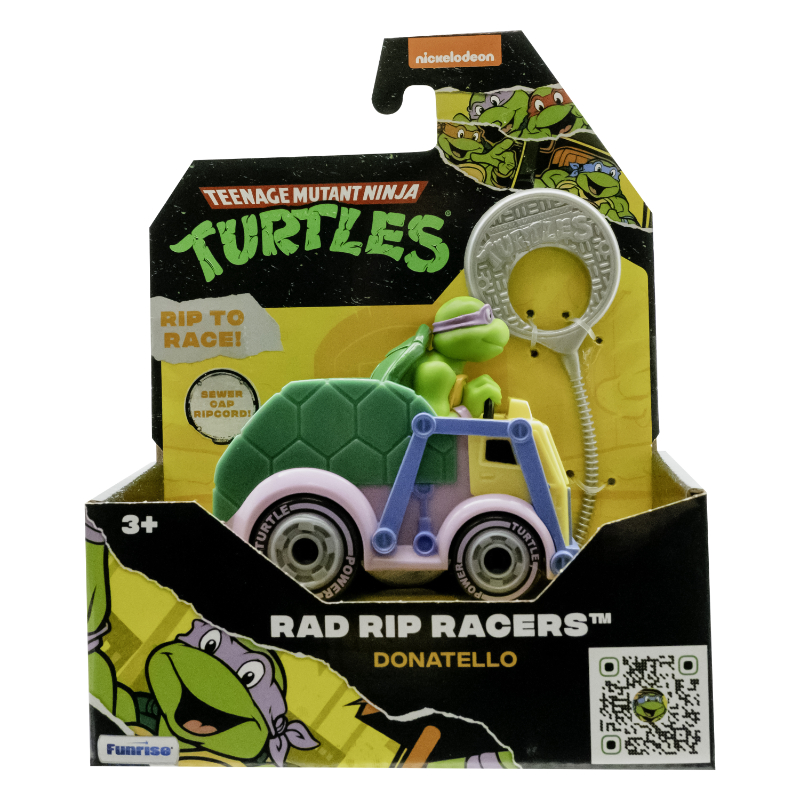 Teenage Mutant Ninja Turtles Rad Rip Racers Classic Action Figures - Assorted
