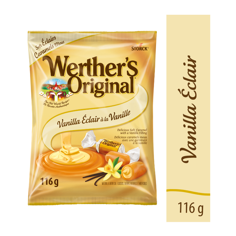 Werther's Original Caramels - Vanilla Eclair - 116g