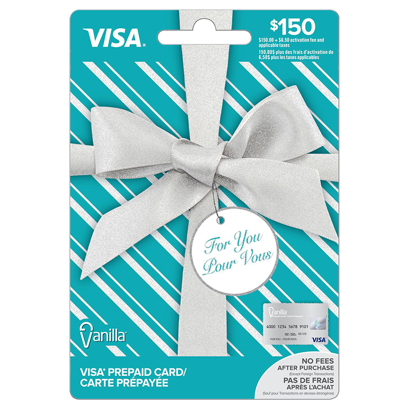 Vanilla Visa Gift Card - $150