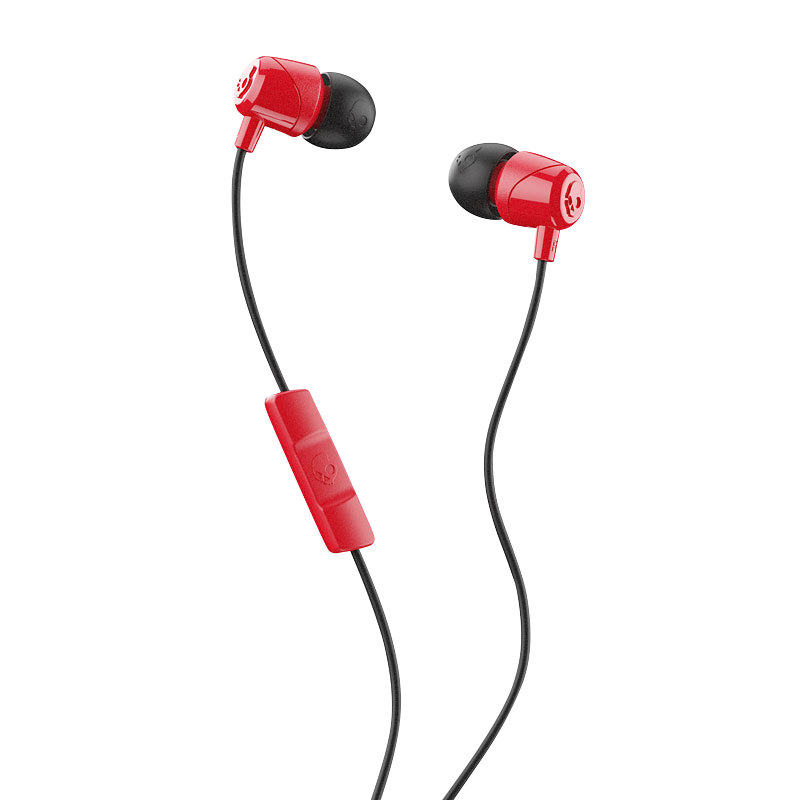Skullcandy Jib Buds with Mic -  Red/Black - S2DUY-L676