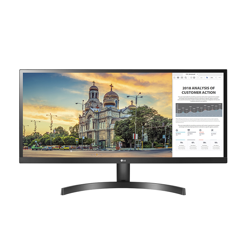 LG 29-inch Ultrawide IPS Gaming Monitor with AMD Freesync - 29WK500-P