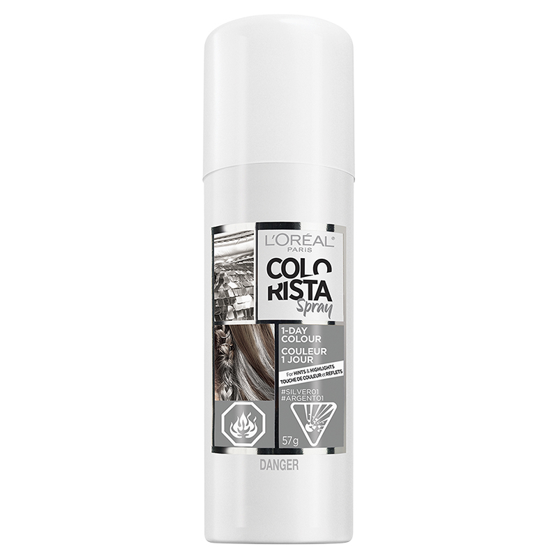 L'Oreal Colorista Spray 1-Day Colour - Silver01