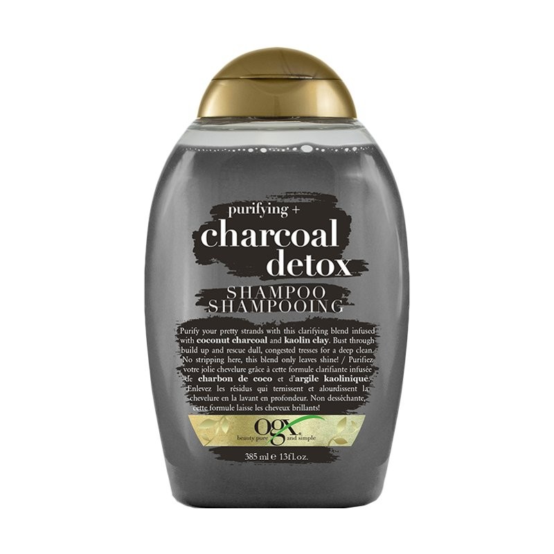 OGX Purifying + Charcoal Detox Shampoo - 385ml