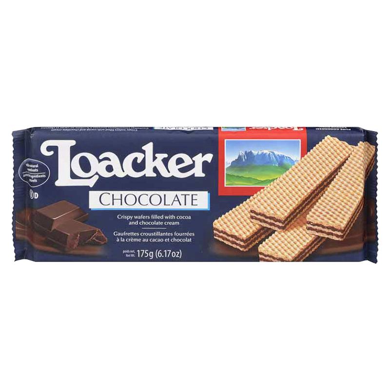Loacker Wafers - Cremkakao Chocolate - 175g