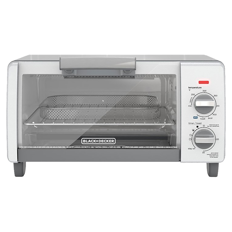 Black&Decker Air Fry Toaster Oven - Silver/Grey - TO1785SGC | London Drugs