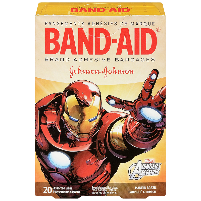 BAND-AID Marvel Avengers Bandages - 20's