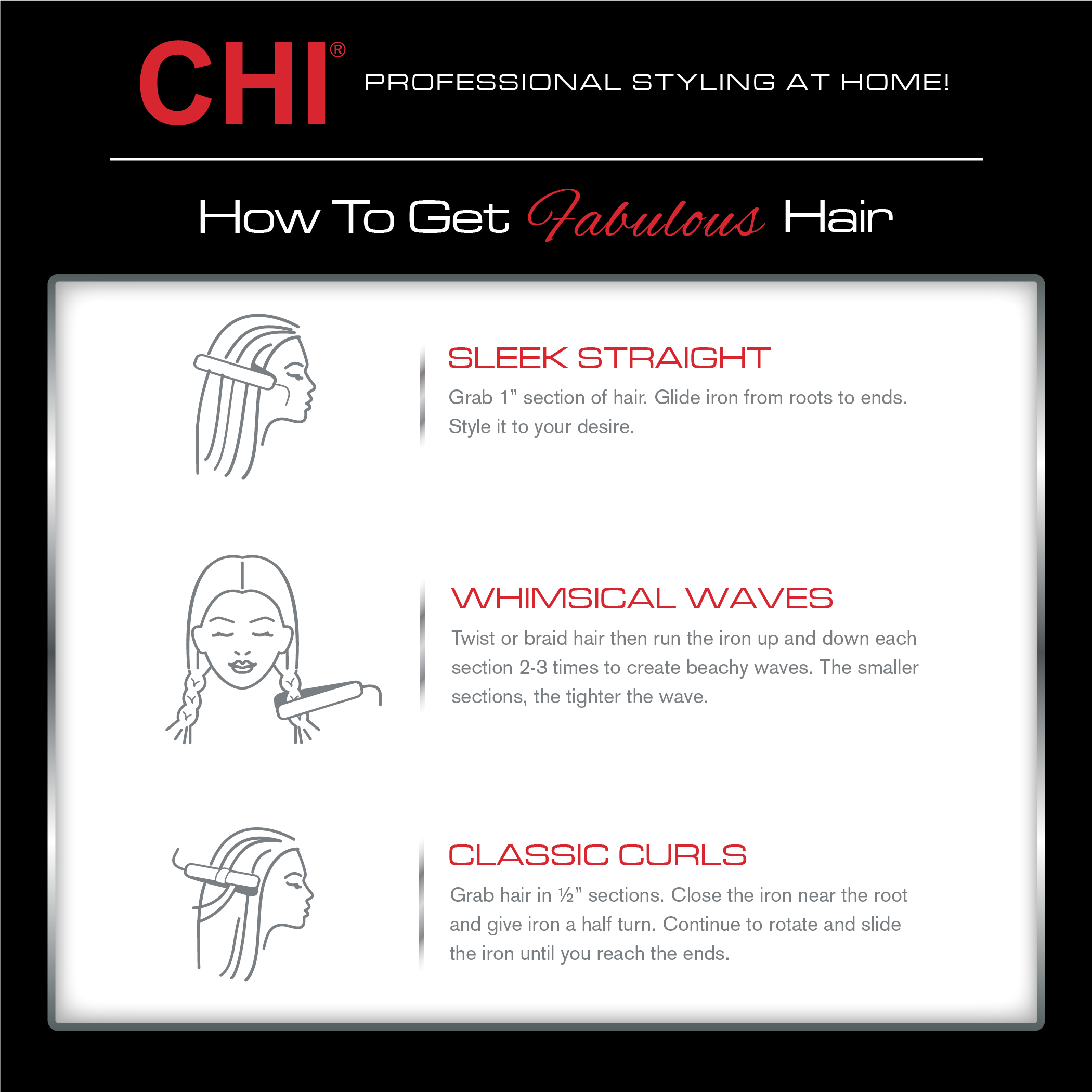 CHI Styling Tips