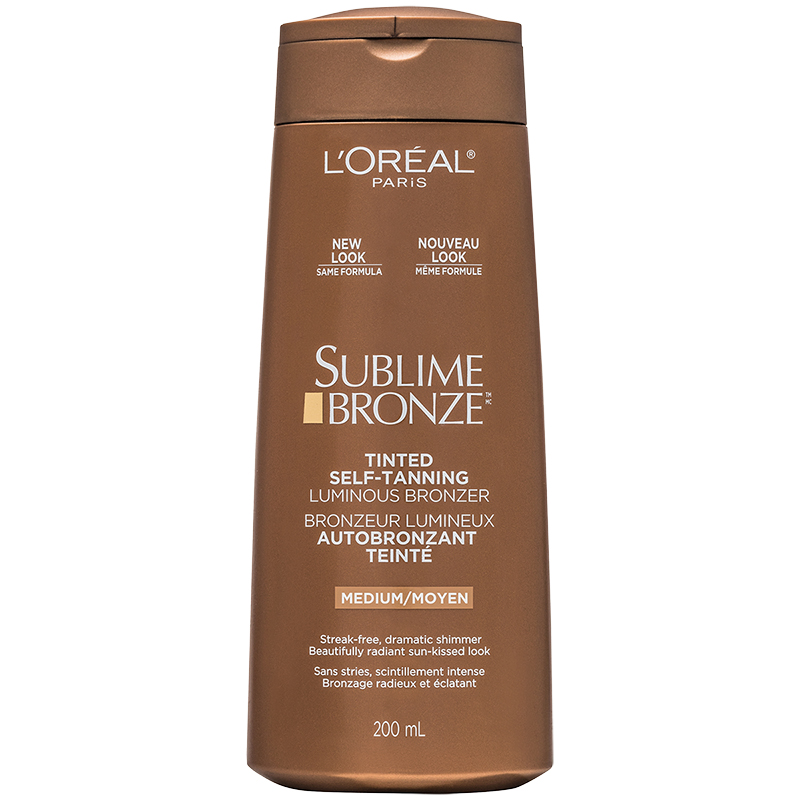 L'Oreal Sublime Bronze Tinted Self Tanning Lotion Luminous Bronzer - 200ml