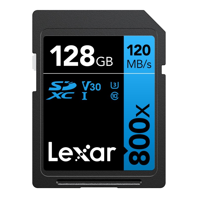 Lexar BLUE Series High-Performance Memory Card - 128GB - LSD0800128G-BNNNU