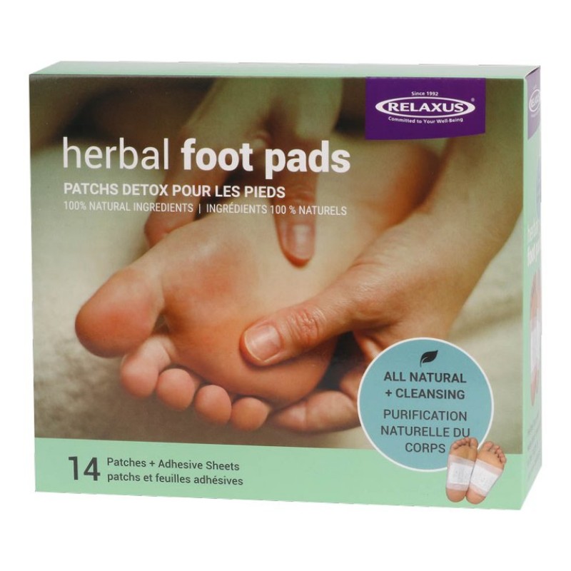 Relaxus herbal Detox Foot Pads - 14s