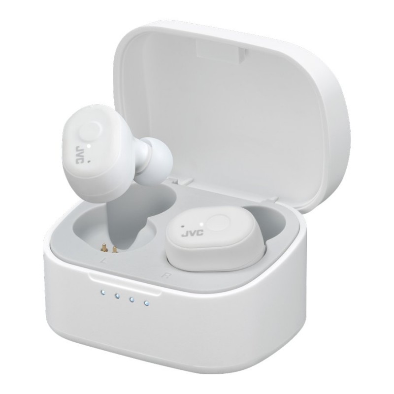 JVC Marshmallow True Wireless Earbuds - White - HAA11TW