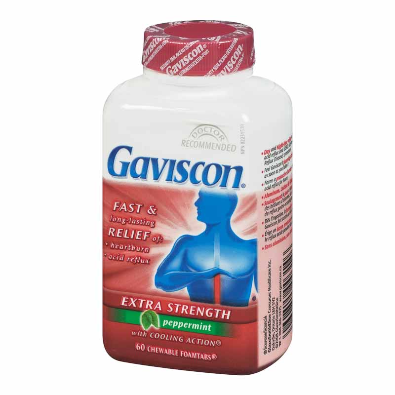 Gaviscon Tablets - Extra Strength - Peppermint - 60s