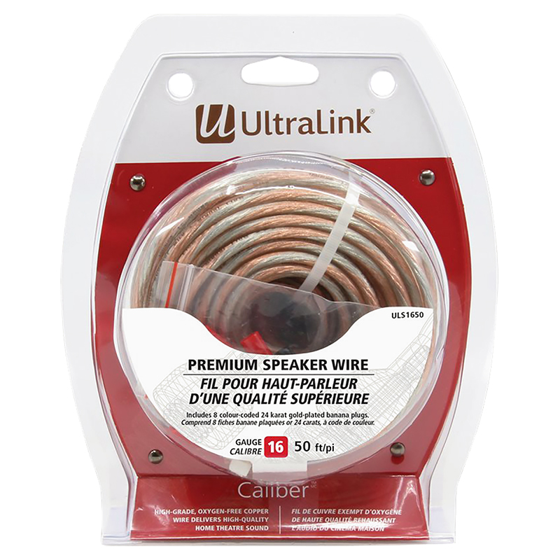 UltraLink 16 Gauge Speaker Cable - 50ft - ULS1650