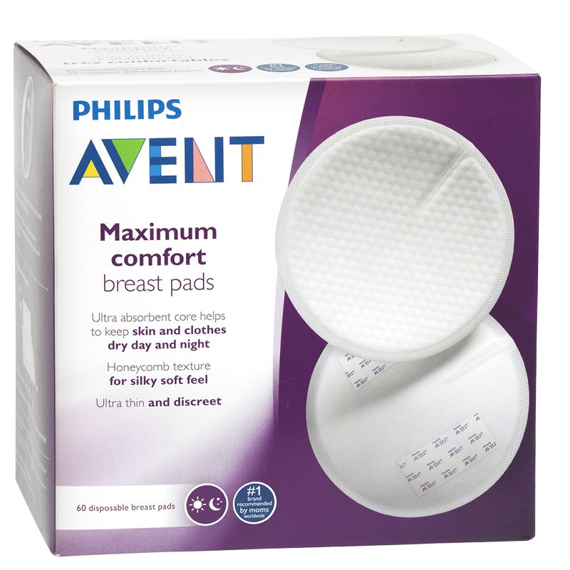 AVENT MAX COMF. BREAST PADS 07621
