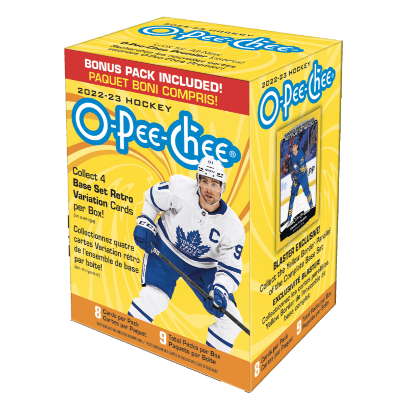 22/23 NHL O-Pee-Chee Hockey Cards - Blaster Box