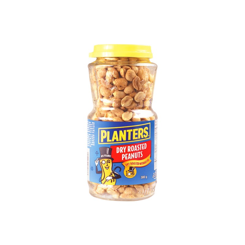 Planters Peanuts - Dry Roasted - 300g