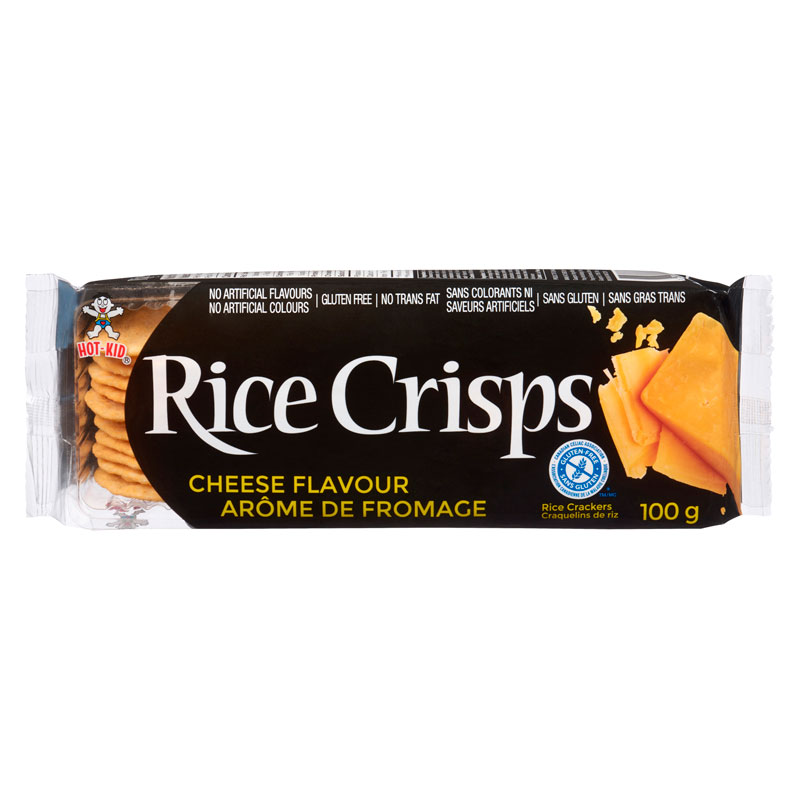 Hot-Kid Rice Crisps - Cheese - 100g