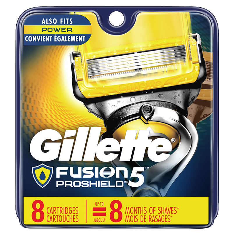 Gillette Fusion5 Proshield Razor Blades - 8s