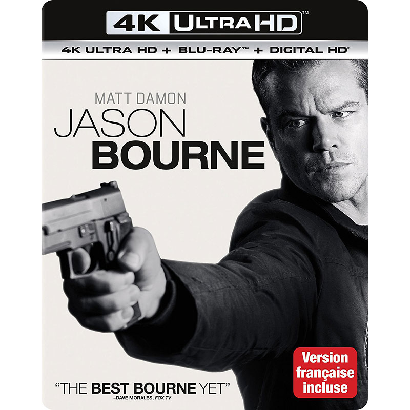 Jason Bourne - 4K UHD Blu-ray