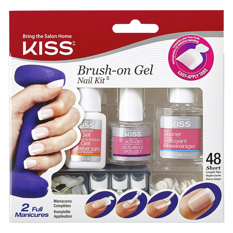 Kiss Brush-on Gel Nail Kit | London Drugs