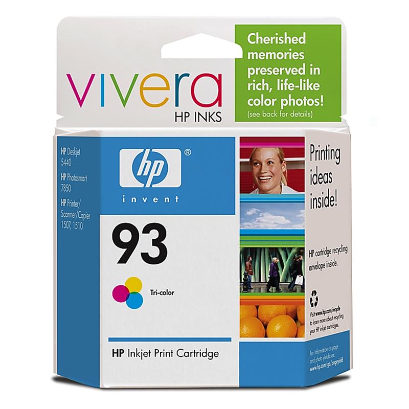 HP 93 Vivera Ink Cartridge - Tri-Colour - C9361WN