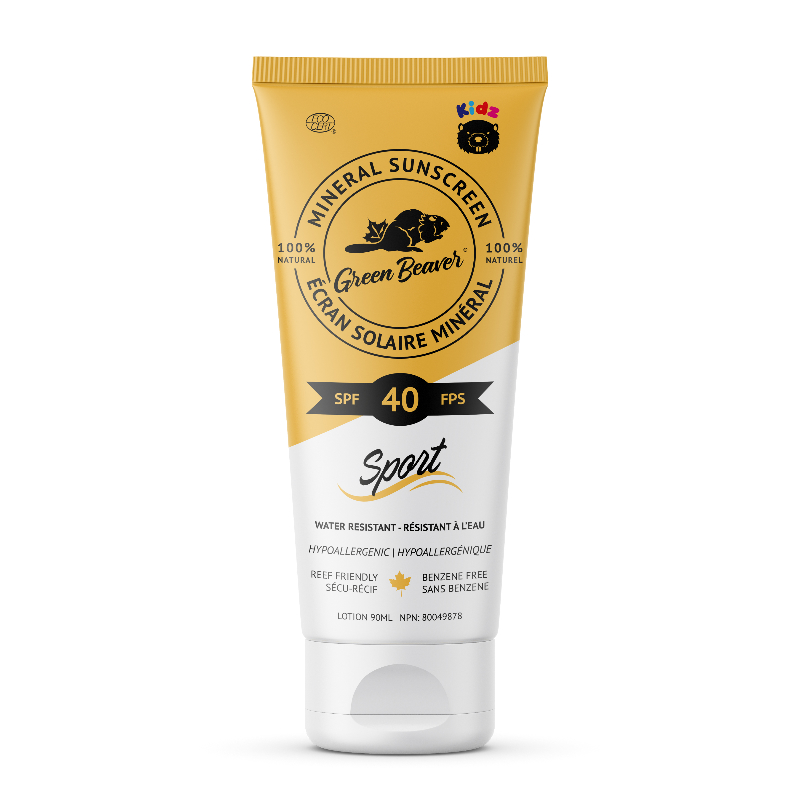 The Green Beaver Company Sunscreen Lotion Kids - SPF40 - 90ml