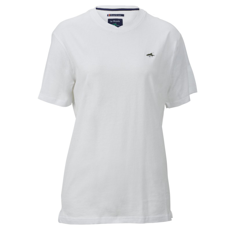 Le Shark Men's Neck T-Shirt - White