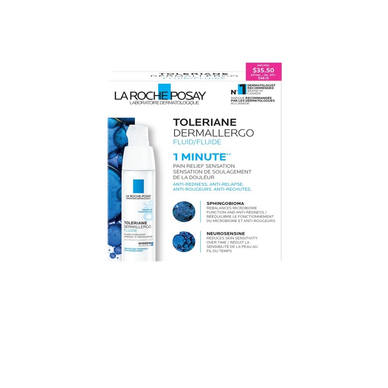 La Roche Posay Toleriane Dermallergo Fluid kit