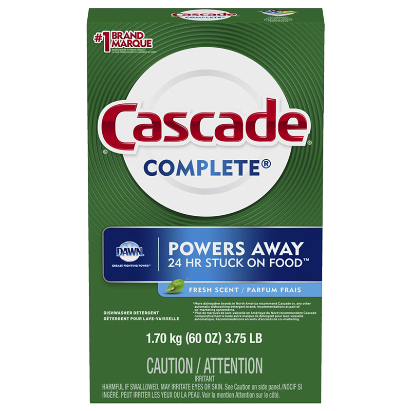 Cascade Complete Dishwashing Detergent - Fresh Scent - 1.7KG