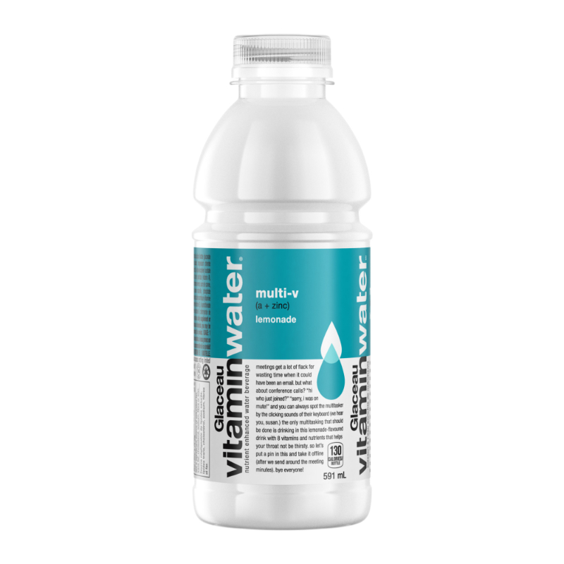 Glaceau Vitamin Water Multi-V - Lemonade - 591ml