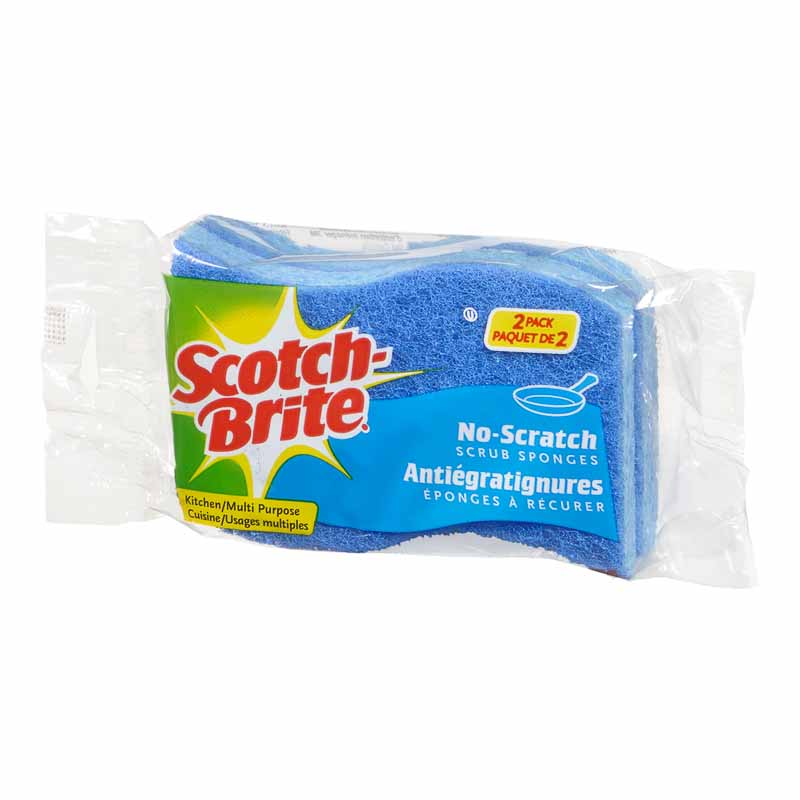 Scotch-Brite No Scratch Multi-Purpose Scrub Sponge - 2 pack