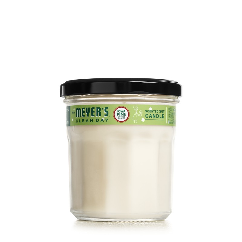 Mrs. Meyer's Clean Day Scented Soy Candle - Iowa Pine - 200g