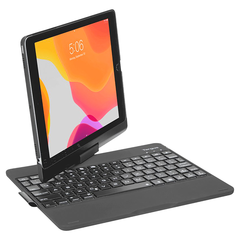 VersaType 4-in-1 Keyboard Case for iPad 10.2in Gen9/8/7 or iPad Air/Pro 10.5in - Black