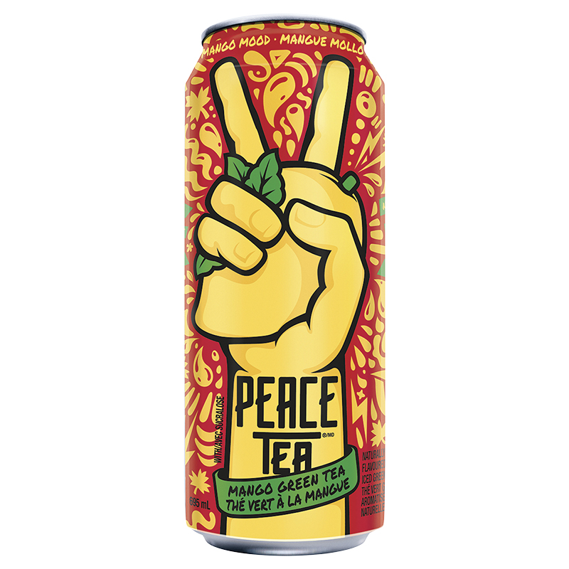 Peace Tea Iced Tea - Mango Green Tea - 695Ml