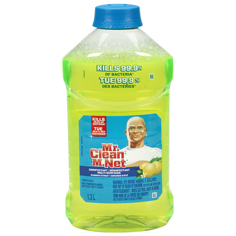 Mr. Clean Disinfectant Multi-Surface Cleaner - Summer Citrus - 1.33L